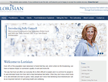 Tablet Screenshot of lorisian.com